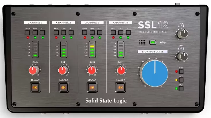 オーディオインターSSL12
